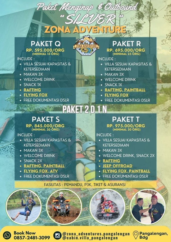 Paket Menginap & Outbound SILVER