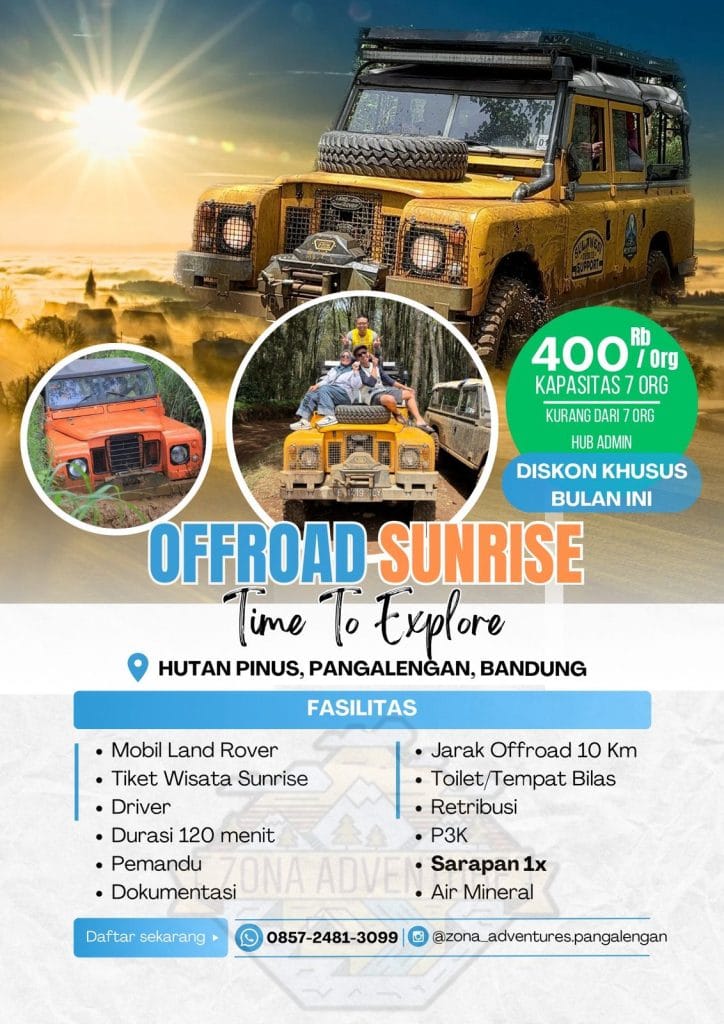Paket Offroad Sunrise Pangalengan