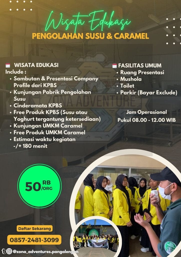 Paket Wisata Edukasi KPBS Pangalengan